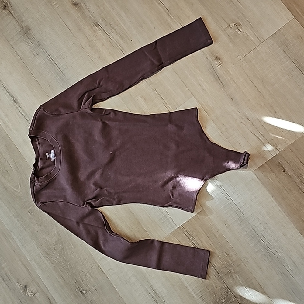 nuuds ribbed bodysuit